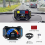 Proiettore digitale per tachimetro per auto con display a testa alta HUD OBD2 LCD automatico 6