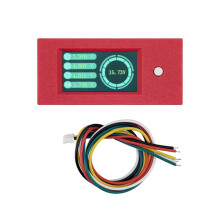 Tester napätia batérie 4S s puzdrom a TFT displejom pre 4S Lifepo4