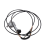 910/48800 Throttle Cable Assy with Lever for Backhoe Loader 2CX 2