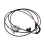 910/48800 Throttle Cable Assy with Lever for Backhoe Loader 2CX 3