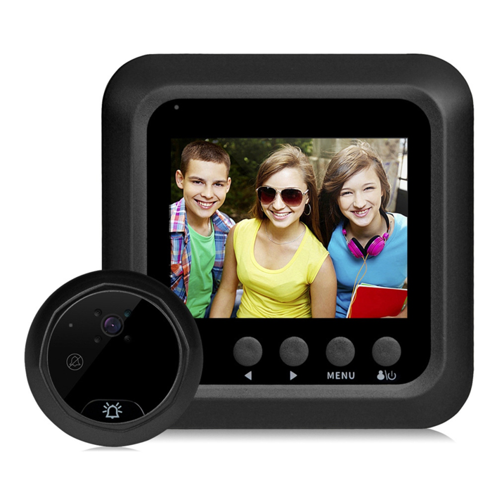 Door Viewer Security Camera, Intelligent Doorbell,2.4 Inch Lcd Screen 4852879346330