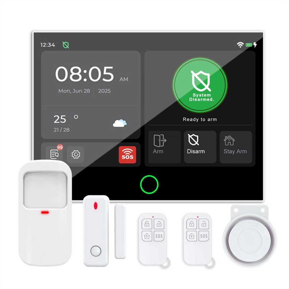 Wifi Gsm 433Mhz Smart Home Security System Wireless Alarm Eu Plug 4852879346675