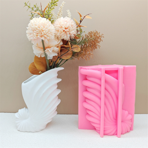 3D grote schelpvormige vaas epoxyhars siliconen mal schelp schelp 2