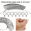 4-Piece Metal Ring Sizer & Mandrel Set - Jewelry Making Tool 5