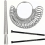 4-Piece Metal Ring Sizer & Mandrel Set - Jewelry Making Tool 1
