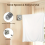 Clothesline Indoor Retracting Clothes Drying Laundry Line White 5