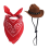 Trajes de cowboy ocidental para varanda e ganso 1