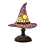 Resin witch hat lamp B 1