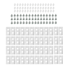 48 Stück Ersatzklingen für Luba & Yuka alle Serien, Silber