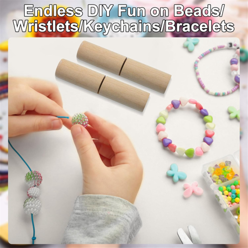 2 pezzi di pinze per nodi migliorate per stringere le perle di silicone 2