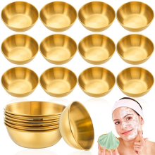 12 peças de 3,5 pol. Tigela para misturar máscaras faciais faça você mesmo para mulheres