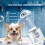 Pet Shower Gel Foaming Machine Bubble Machine Dog Cat Bath 2