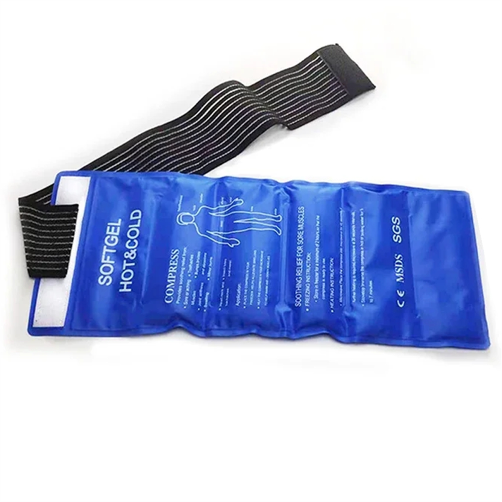 1PCS Reusable Hot Cold Gel Pack Sports Muscle Pain Ice Heat Pad
