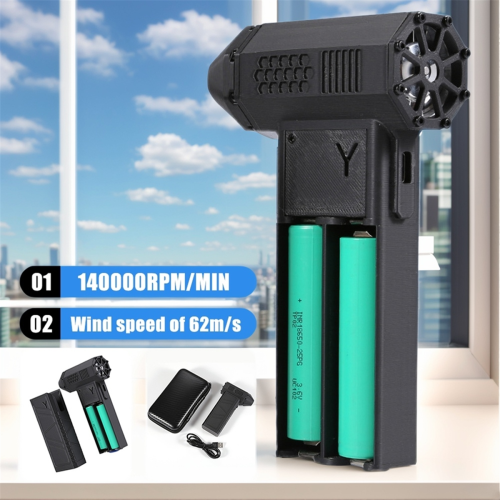 130000RPM Reverse Charging Function Dust Car Dryer Type-C 1
