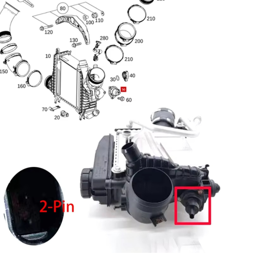 A0001532859 Intercooler magnetventil bypassventil för CE 1