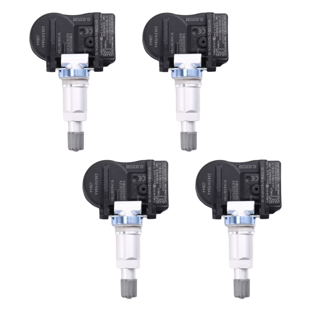 4Pcs 433Mhz Tpms Tire Pressure Sensor 4852879365003