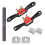 Ρυθμιζόμενο σετ Spokeshave, λίμα ξύλινης ράμσης 4 κατευθύνσεων και χειροκίνητη πλάνη 1