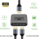 -Συμβατό Splitter/Switch 2 Θυρών 4K Ultra HD 1 σε 2 Έξοδος 3
