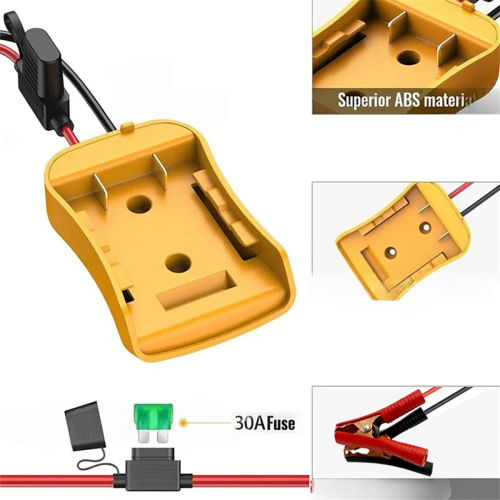 Bilnödströmsadapter för 18V litiumjonbatteri 2