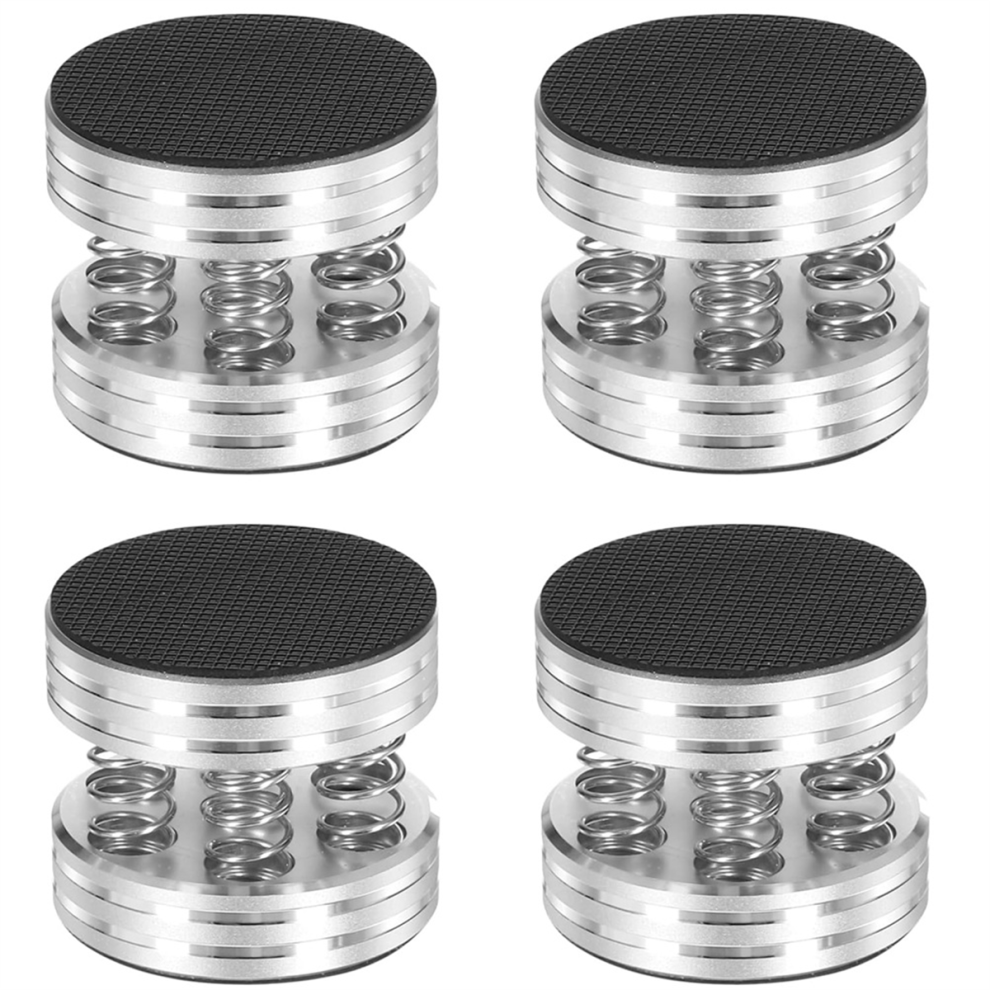 Hifi Shock Spikes Aluminium Isolation Plaform Feet Spring Damping Pad 4852879380013