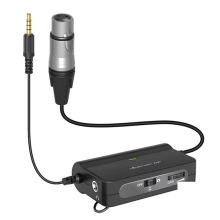 Wzmacniacz przedwzmacniacza mikrofonowego LINKFLEX AD1, adapter XLR do audio 3,5 mm
