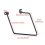 For Motorcycle Side Bag Bracket Travel Bag Bracket 7