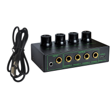 4-kanaals stereo-audioversterker met laag ruisniveau SET 1