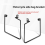 For Motorcycle Side Bag Bracket Travel Bag Bracket 3