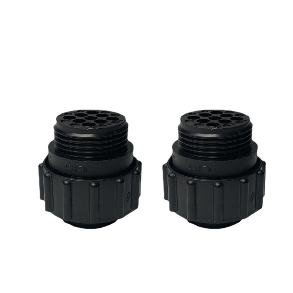 Amp 206708-1 Connector, , 9 Position, Straight, Cable Mount-image-OPC-PJYQ767-NEW