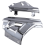 Cache fourche avant chromé pour Gold Wing GL1800 2