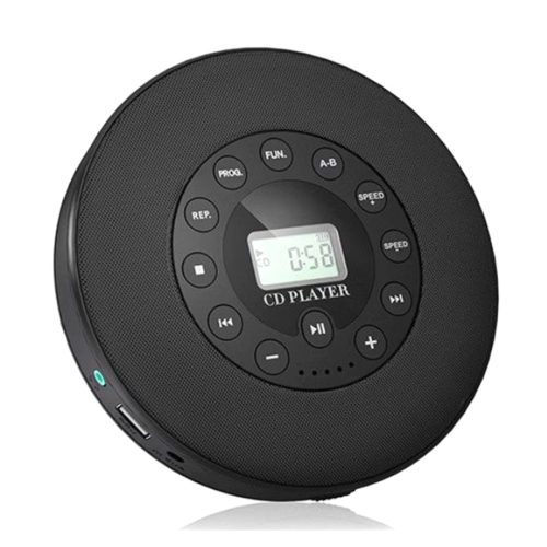 Φορητό CD Player με ηχείο και αντι-παραλείψεις CD Player για MP3 αυτοκινήτου