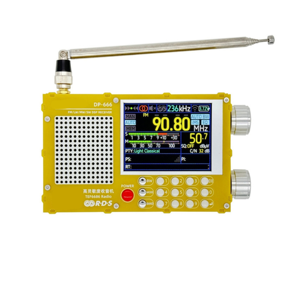Dp-666 Tef6686 Multi-Band Radio Fm/Am/Sw/Rds 4852879398278