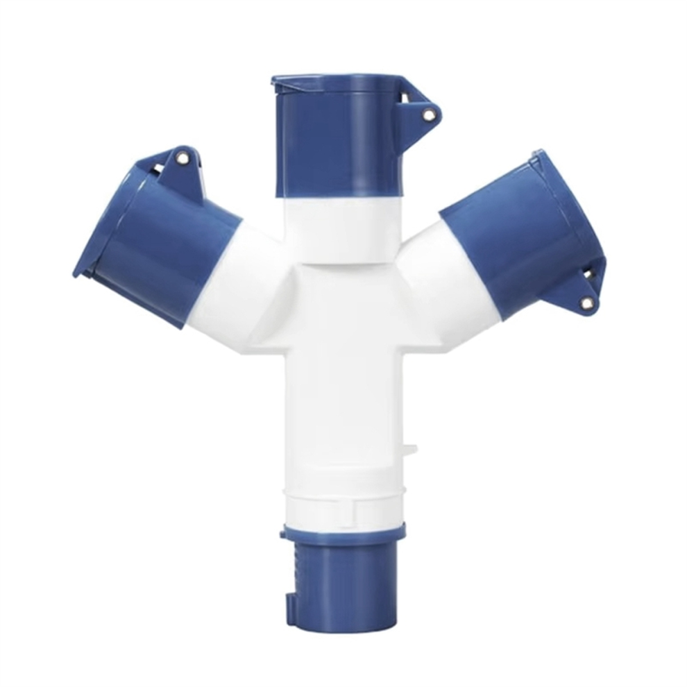 Y-Type Industrial Plug 3Pin 16A Multi-Function Three-Way Connector 4852879398766