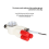 4 in 1 PTFE Adapter Connects 4 Feeding Modules for Bambu X1/P1 X1C 6