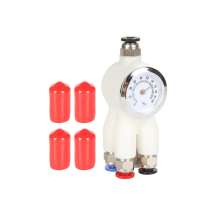 4-in-1 PTFE-adapter verbindt 4 voedingsmodules voor Bambu X1/P1 X1C