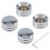 4pcs Motorcycle Spark Plugs Engine Screw Topper Cover for 1