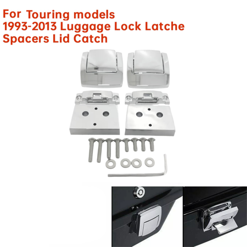 Κιτ ασφάλισης μοτοσικλέτας Chrome Tour Pack Pak για 1
