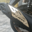 Decoração para capa de escapamento de motocicleta para NMAX155 prata 2