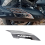 Decoração para capa de escapamento de motocicleta para NMAX155 prata 4