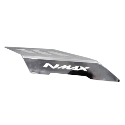Decoração para capa de escapamento de motocicleta para NMAX155 prata