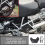 Motorcycle Exhaust Flap Cover Upper Frame Middle Side Panel 3