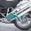 Motorcycle Exhaust Flap Cover Upper Frame Middle Side Panel 2