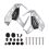 For R1300GS 2023-24 Engine Guard Silver+Black 2