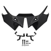 Spoiler dianteiro para Z650 Z 650 2020-2024 Fibra de carbono