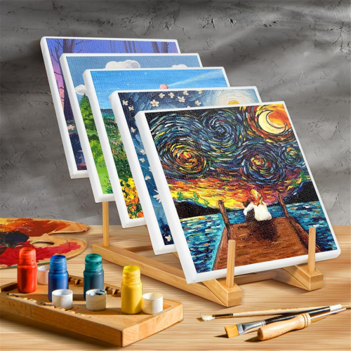 Small Art Drying Rack, Art Storage Rack,5 Layers Paint Display Rack 1