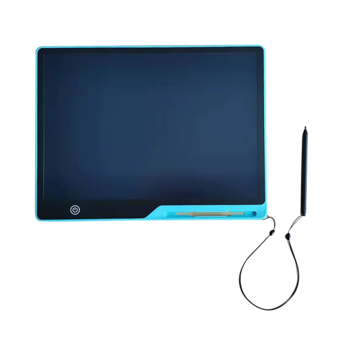 Quadro de escrita LCD de 20 polegadas, arte, escrita, pintura, ferramentas para crianças, azul
