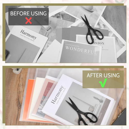32 unidades de papel para scrapbook de 12x12 polegadas com 60 guias de índice 2