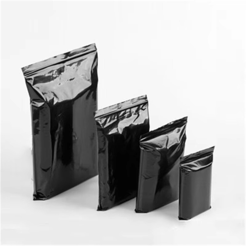 Σακούλα Ziplock 100 τεμάχια/Παρτίδα 14 συρμάτων μαύρη σφραγισμένη σακούλα τροφίμων 10x15cm 2