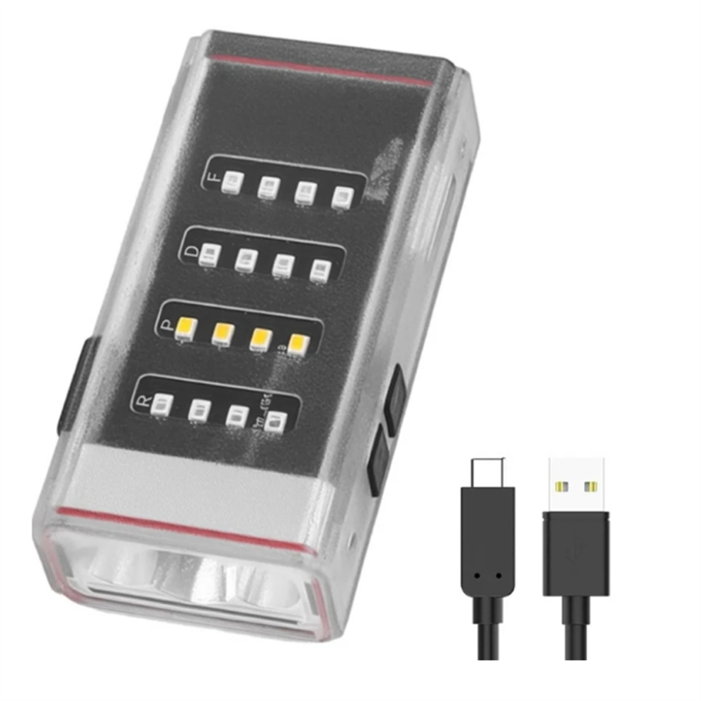 Keychain Light Ultra Bright 3300LM Mini Flashlight Built-in Battery-image-OPC-PJYQDHD-NEW