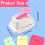 Craft Puncher Tabblad-tagmaker van elke maat Hoekpons 3